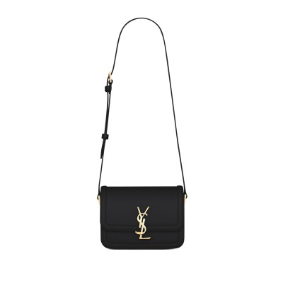 YSL SOLFERINO SMALL SATCHEL IN BOX SAINT LAURENT 6343060SX0W1000 (19*13*5cm)